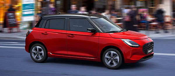 Mengelers Suzuki Limburg - Suzuki Swift 2024 Burning Red Metallic