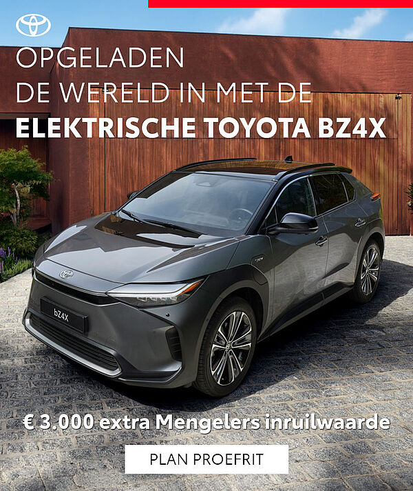 Mengelers Automotive Limburg - Toyota bZ4X inruilwaarde mobile