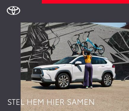 De nieuwe Toyota Corolla Cross bij Mengelers Automotive Limburg - Samenstellen