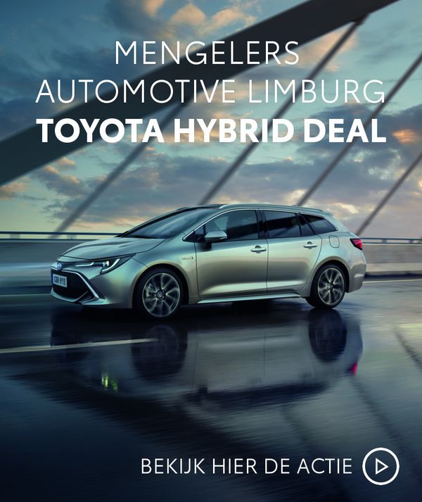 Mobile banner Toyota Hybrid Deal - Mengelers Automotive Limburg