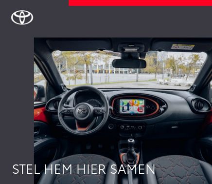De nieuwe Toyota Aygo X bij Mengelers Automotive Limburg - Stel hem hier samen