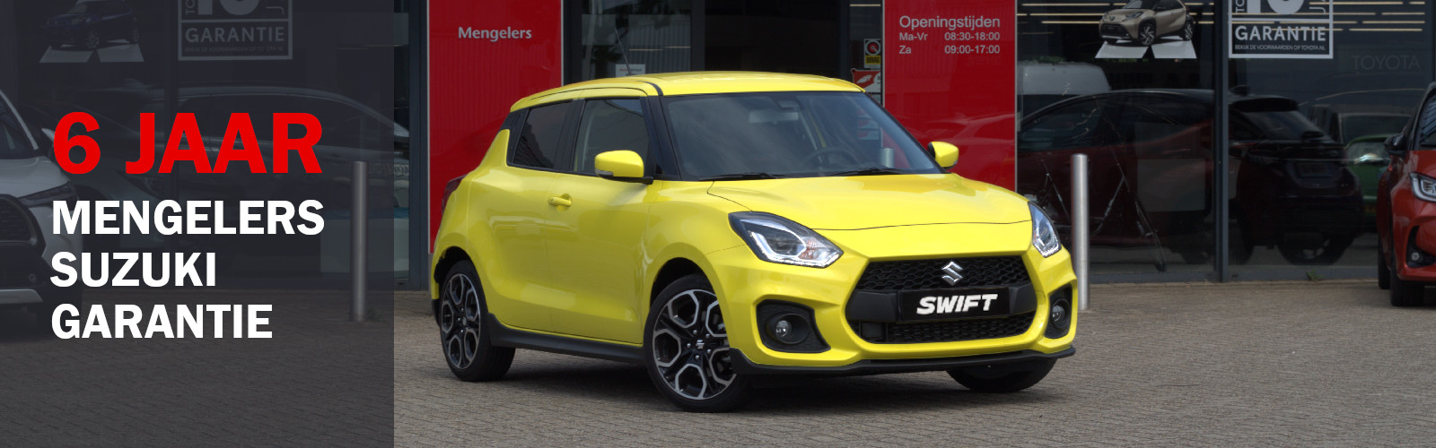 Welkom bij Mengelers Suzuki Limburg - 6 jaar Suzuki garantie