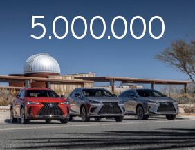 5 miljoenste Lexus SUV afgeleverd