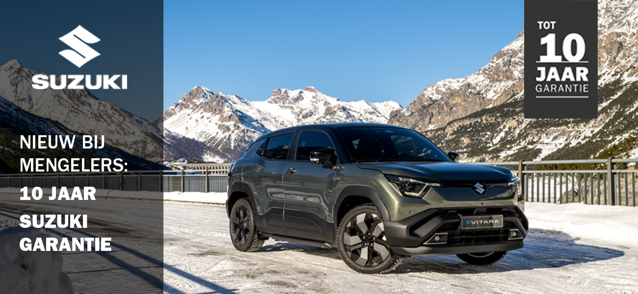 Mengelers Automotive Limburg - 10 jaar Suzuki garantie