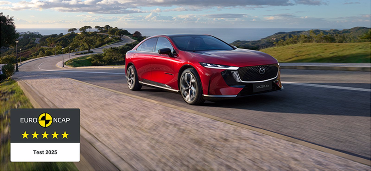 Mengelers Automotive Limburg Nieuws - Mazda6e Crashtest 5 sterren