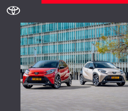 De nieuwe Toyota Aygo X bij Mengelers Automotive Limburg - Brochure en prijslijst